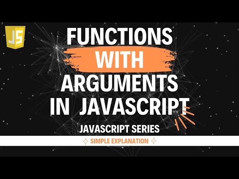 Functions with Arguments in JavaScript  | Hindi | Lecture 35  #js #learning #webdevelopment