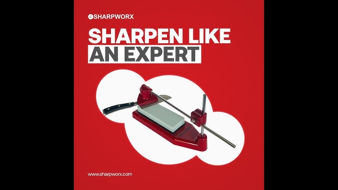 SharpWorx Master kitchen knife sharpener allows you to sharpen knives like  a chef » Gadget Flow