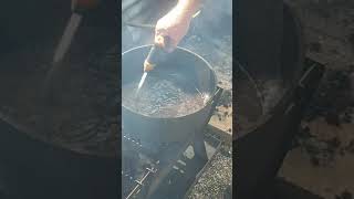 Oh No I Burnt Food To My Camp Oven Floor