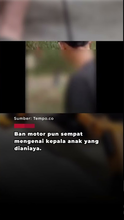 Viral Video Penganiayaan Anak SMP di Sumedang, Korban Nyaris Dilindas Motor