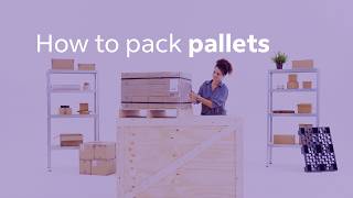 How to prepare pallets for shipping