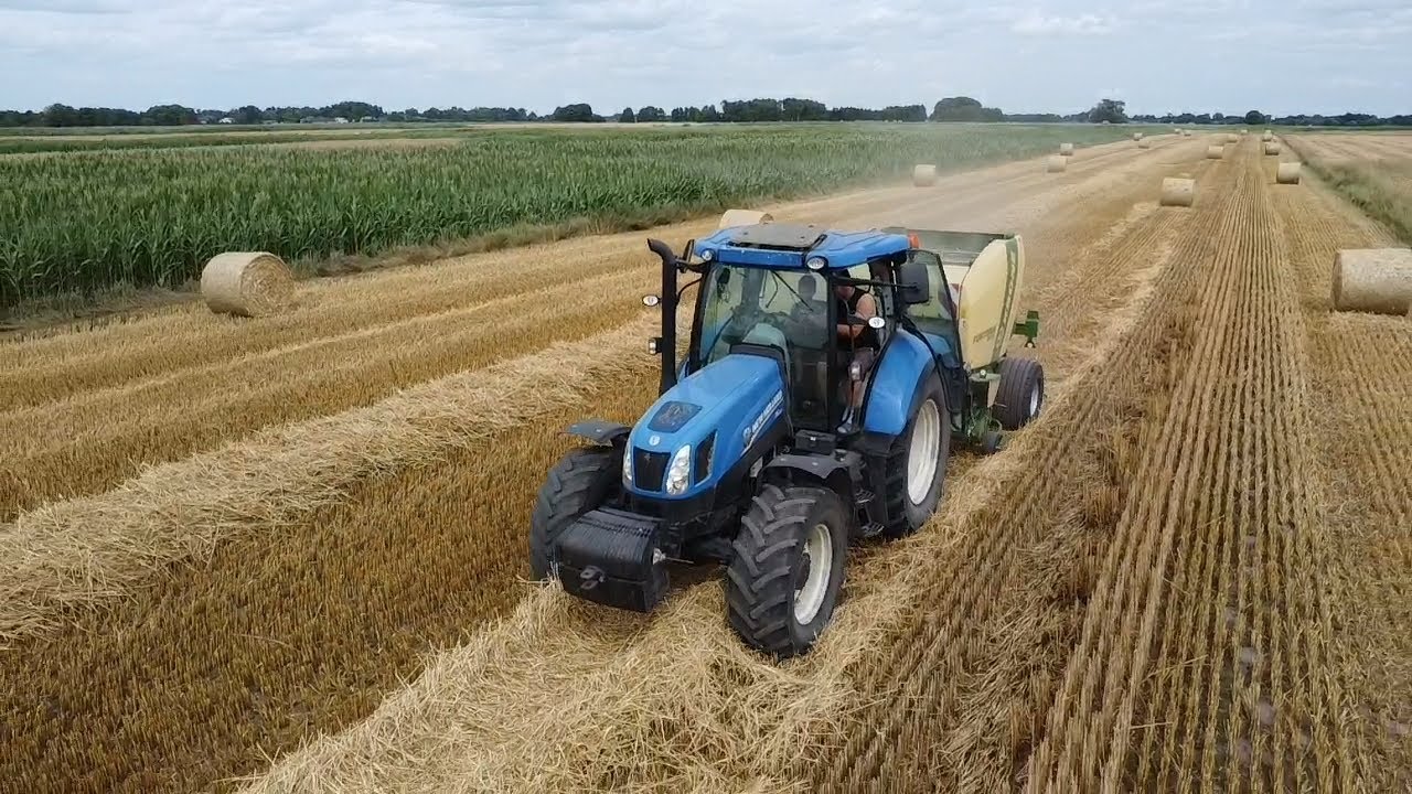 Oporowe Prasowanie S omy NEW HOLLAND T6 165 KRONE YouTube oporowe-prasowanie-s-omy-new-holland-t6-165-krone-youtube