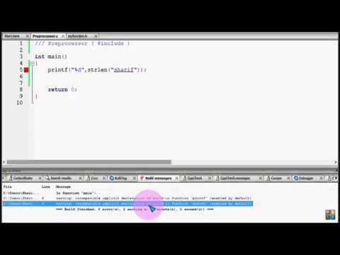 Bangla C programming tutorial 123 Prepocessor #include   YouTube