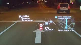 Geely EX5 / Starray - Speed cameras on HUD