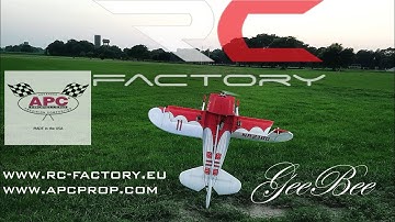 Evening fun with RC-Factory GeeBee