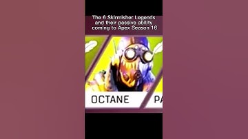 The 6 Skirmisher Legends in Apex Season 16 #apex #apexlegends #apexlegendsclips