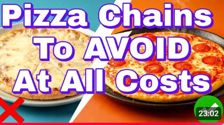 Pizza Chains To Avoid At All Costs (And The 2 That Are ACTUALLY Worth It)