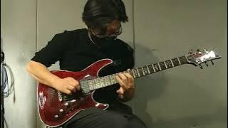 【イタリアンメタル】Skylark -Why Did You Kill the Princess- guitar solo cover