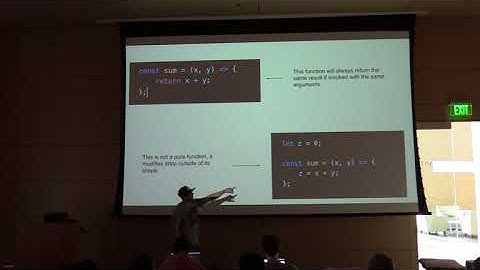 Functional Programming in Javascript - Scotty Rogers - 13 March 2018