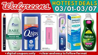 💁🏻‍♀️ WALGREENS Hot Deals This Week 03/01-03/07 | Digital Coupons Only! #couponing