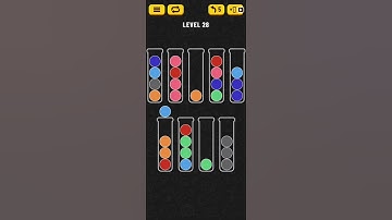 Ball Sort Puzzle Level 28 WalkThrough Solution Gameplay