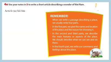 HVS - ENGLISH 9 - UNIT 5: LESSON 5 - SKILLS 2: WRITING