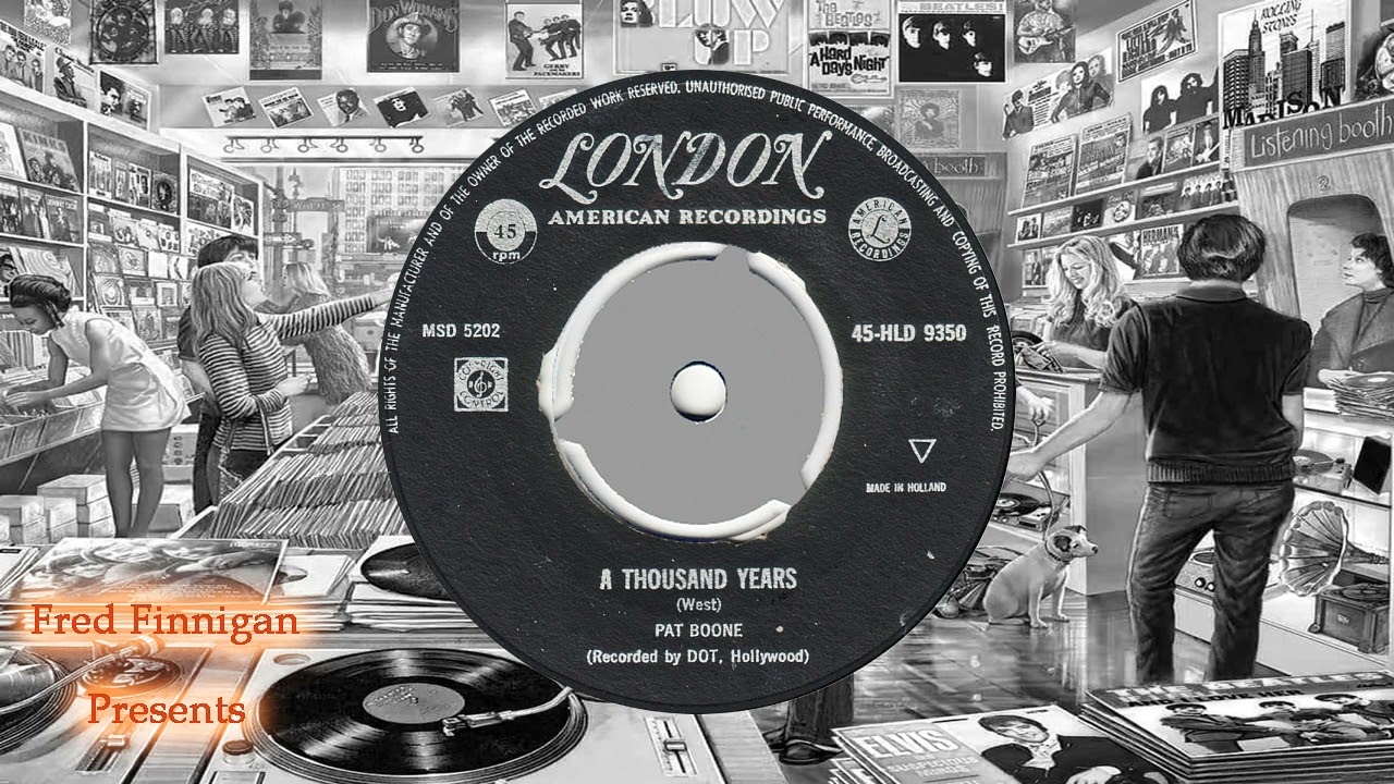 Pat Boone - A Thousand Years(1957) - YouTube