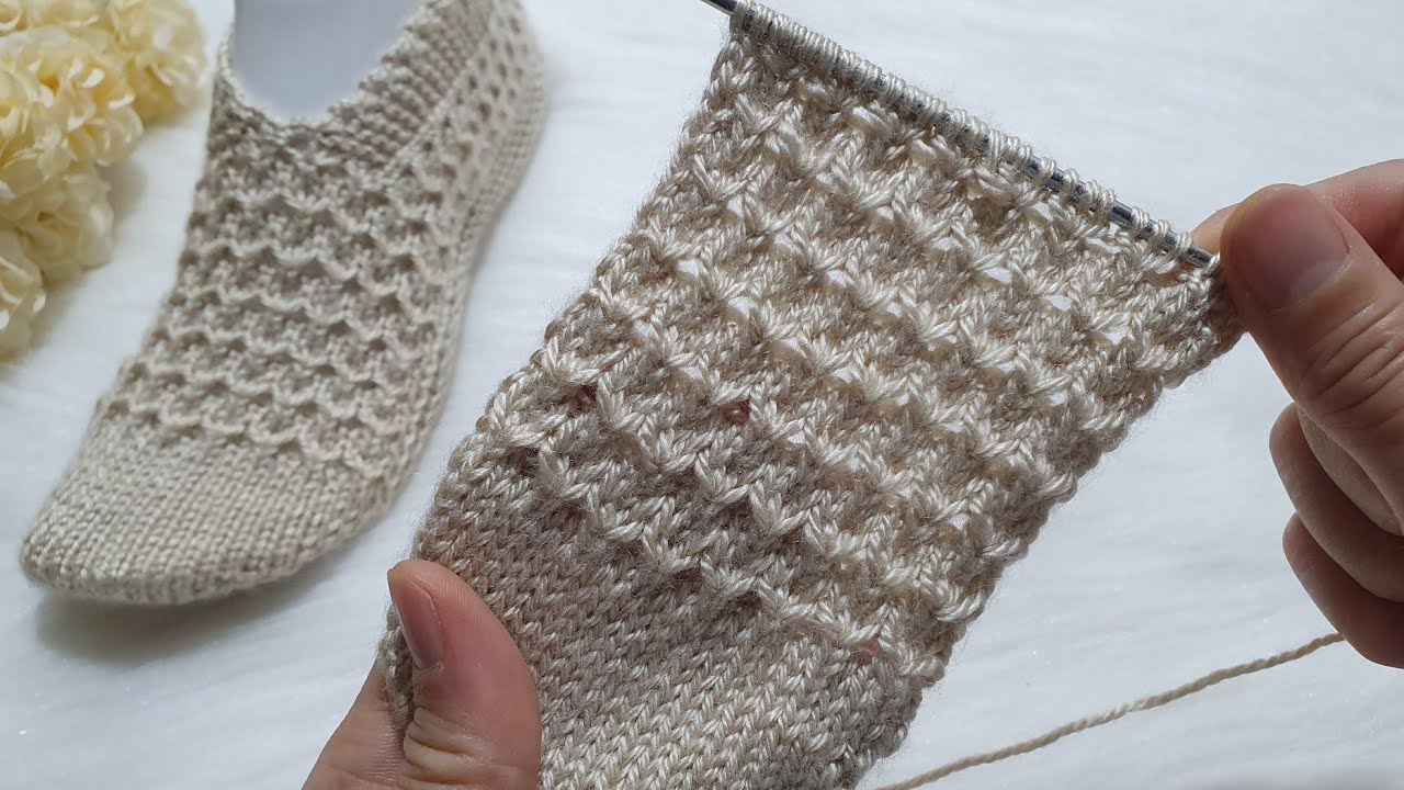 Никто не верил, что существуют две иглы ✅️ Бесшовные пинетки с двумя иглами ✅️Простая модель пинеток