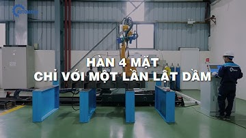 GIẢI PHÁP TRẠM ROBOT HÀN GÂN TĂNG CỨNG ESTUN - AUTOMECH