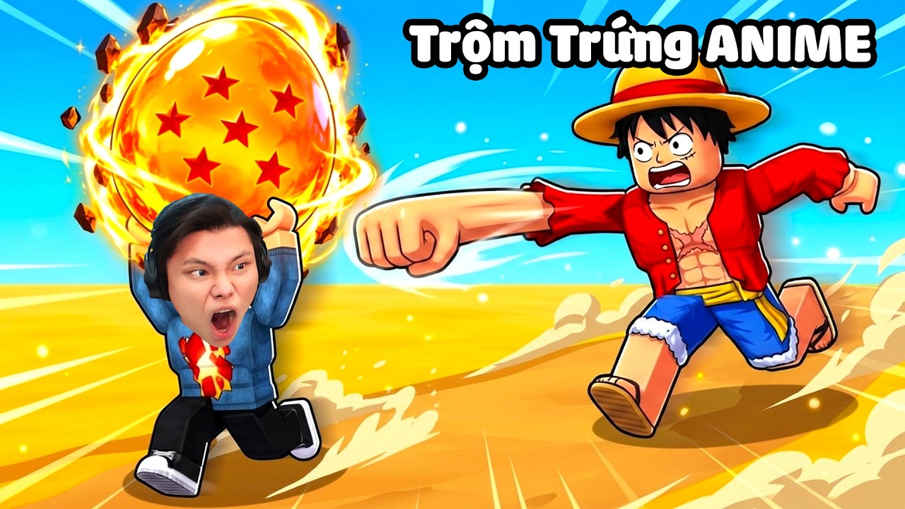 [ROBLOX] JayGray Trộm Trứng Anime Steal An Egg🐣💀Phá Đảo Cướp 0,67% Bá Khí Luffy Naruto Sukuna Gojo