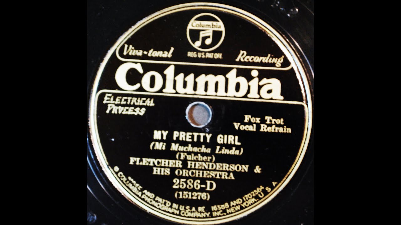 Fletcher Henderson & His Orchestra My Pretty Girl 1931 YouTube