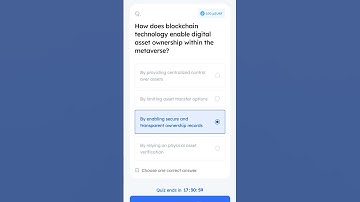 How does Blockchain technology enable digital asset ownership within the metaverse?