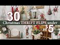 30 Christmas Thrift Flips Under $5 • DIY • Cozy Holiday Home Decor on a Budget