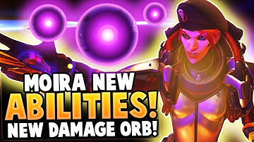 Overwatch - Moira NEW Orb and Fade Abilities! NEW Rework! - Reaper NERFED!
