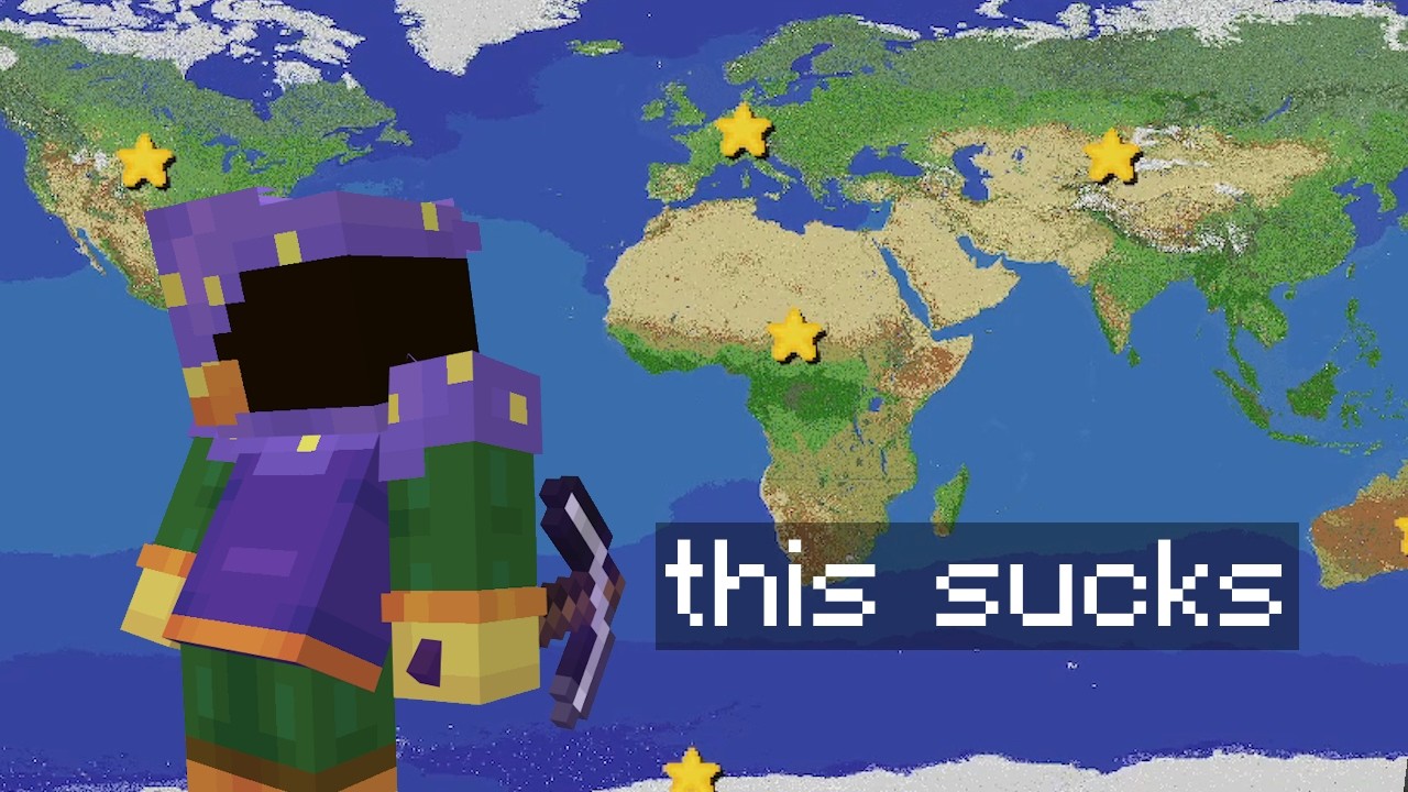 Minecraft made a Public EARTH SMP... so I joined it - YouTube