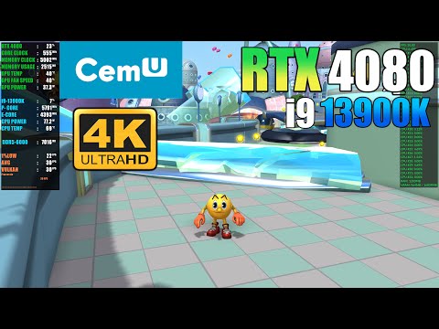Pac-Man and the Ghostly Adventures 1 | CEMU Emulator | Playable✔️ | RTX 4080 | i9 13900K | 4K 60FPS