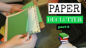KonMari Paper Declutter | Part 2
