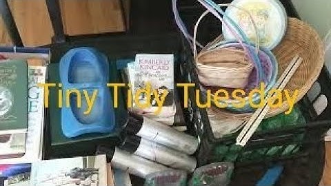Tiny Tidy Tuesday Collab *Doom Room* Step 2 #teamtinytidy #simplifying #decluttering