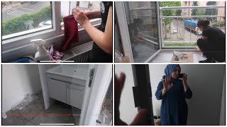 Detayli Boş Ev Temi̇zli̇ği̇ Mobi̇lyalarim Takildi Düşünceli̇ Komşum