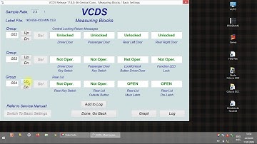 VCDS - 46 Central Conv - Measuring Blocks