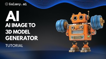 Turn Any Image Into a Perfect 3D Model | AI Image to 3D Model on Galaxy.ai (Tutorial)