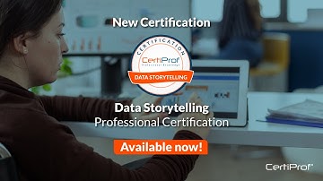 Get certified in Data Storytelling with CertiProf