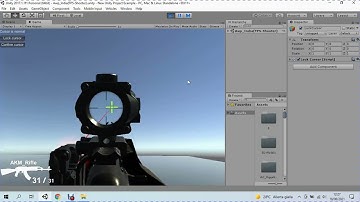 Unity 3D Red Dot Sight Shader (Simple)