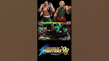 [AGS] Heavy 01 vs Rugal🎮🎮🎮 (KOF 98) #viral #kof #shorts #fightinggames