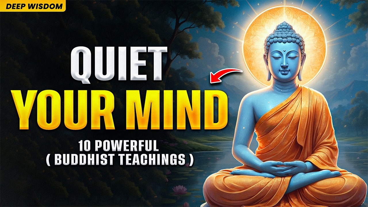10 Buddhist Teachings to Instantly Quiet Your Mind & Stop Overthinking ...