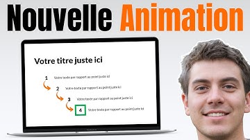 Comment Faire une Animation sur PowerPoint ?