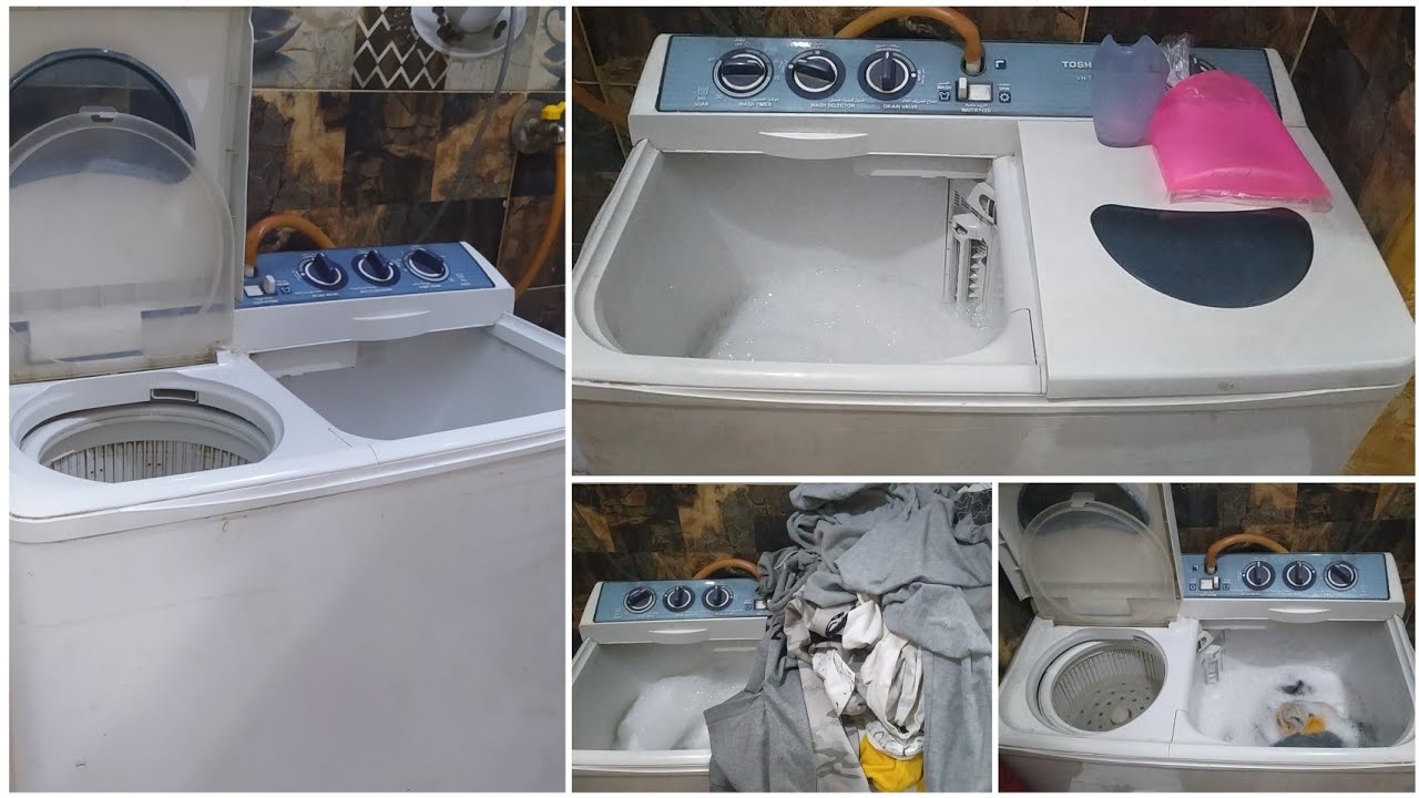 ازاي حولت غسلتي النص اوتوماتيك لغساله اوتوماتيك بطريقه سهله👌خليكي شاطرة وفري ودبري👍