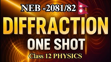 Diffraction of Light ( One Shot ) in Nepali || Class 12 Physics || NEB