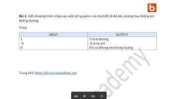 C++ Bài 12.2: Kiểm tra âm dương bằng toán tử ba ngôi