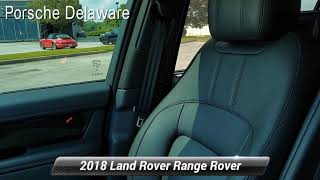 Athlete Statistics Used 2018 Land Rover Range Rover 5.0L V8 Supercharged, Newark, DE R1719A