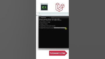 Check Laravel Version in CMD #command #commandline #commandprompt #windows11 #ubuntu #laravelversion