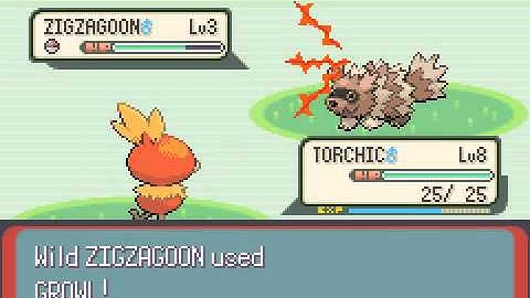 Pokemon Emerald - Hard Edition (beta 1.03) (GBA / Game Boy Advance) - Vizzed.com GamePlay (rom hack)