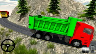 Truck Simulator Hill Cargo Transport Truck 3D - Semi Cargo Transport Trucks -#1 Android Gameplay screenshot 2