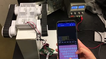 Texas tech project lab 2 Bluetooth serial control of tank