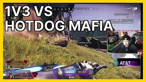 1v3 vs hotdog mafia (NiceWigg) | Apex Legends Highlights