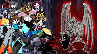 Fnf Aurora But Different Characters Sing It Everyone Sings Aurora New Characters