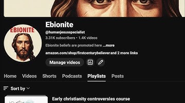 Early christianity controversies course, free and great #jesus #history #ebionite 