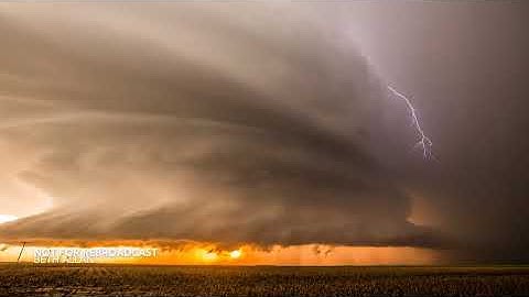 Leoti, KS Supercell Timelapse - May 21, 2016