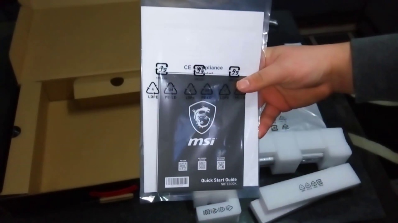 MSI GP73 LEOPARD 8RF UNBOXING from AMAZON.DE