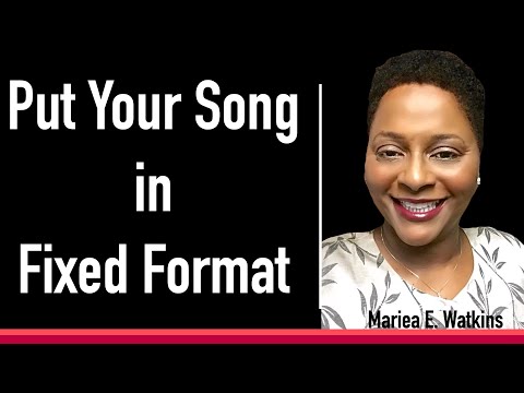 Put Your Song in Fixed Format: Legally Protect Your Music